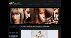 Desktop Screenshot of keratinusa.com